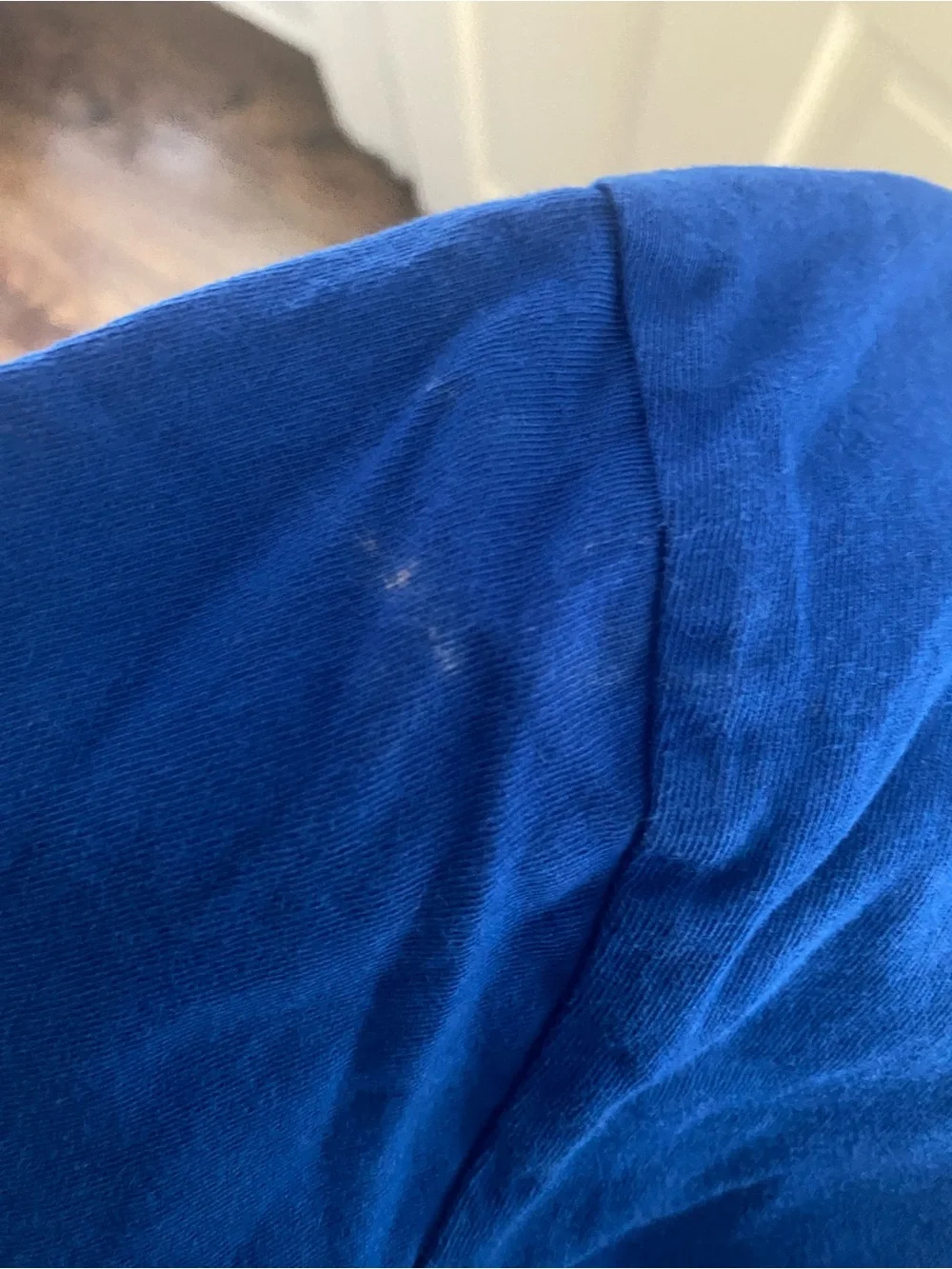 Polo by Ralph Lauren Royal Blue Tee with Yellow Logo Print